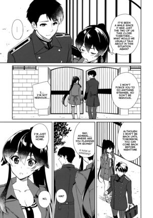 Keijun Yahagi wa Koi o Shita. Chuu | Light Cruiser Yahagi Fell In Love - Second Page #14
