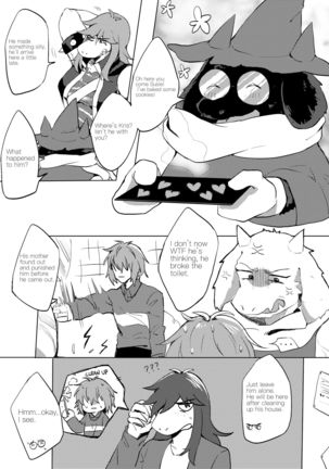 “The Level Max Bed Inspector  and The Rude Monster“ Serial Comic 1 Page #7