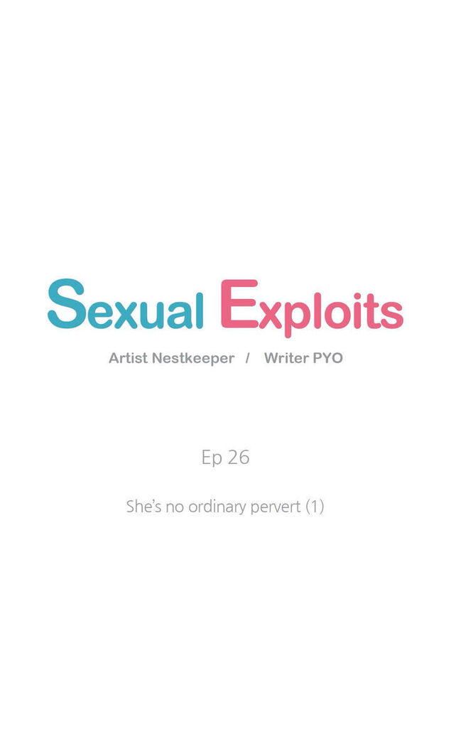 Sexual Exploits -  She is no ordinary pervert