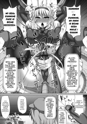 Gensoukyou Futanari Chinpo Wrestling 3 - Kamen Ningyou Tsukai "A" VS Devil Nitori Page #21