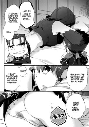 Chiisai Lancer ga Bazett-san node Ookiku Naru | Little Lancer turns huge because of Bazett-san Page #5