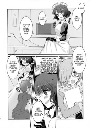 Maid Oui-san to Icha Love Sukebe Suru Hon - Page 8