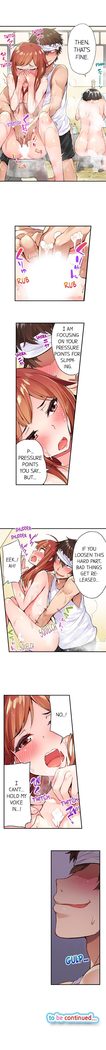 Traditional Job of Washing Girls' Body