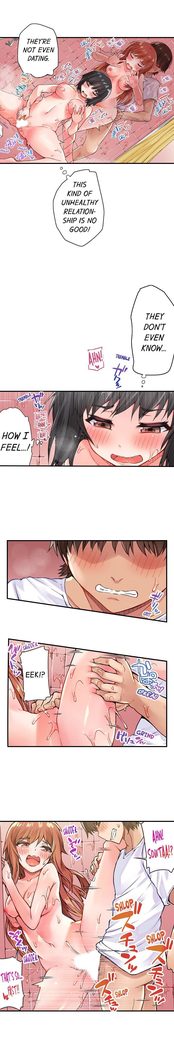 Traditional Job of Washing Girls' Body