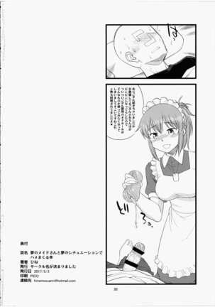 Yume No Maid-san To Yume No Situation De Hame Makuru Hon Page #29