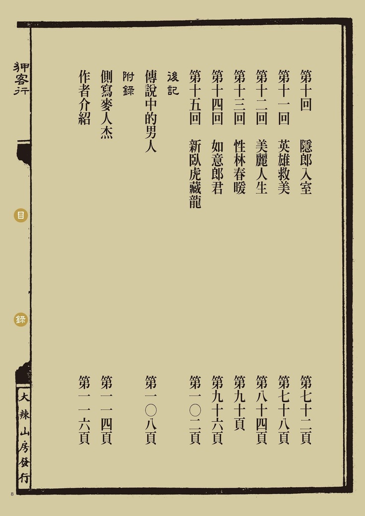 Sex-files of Chinese Swordsmen | 狎客行