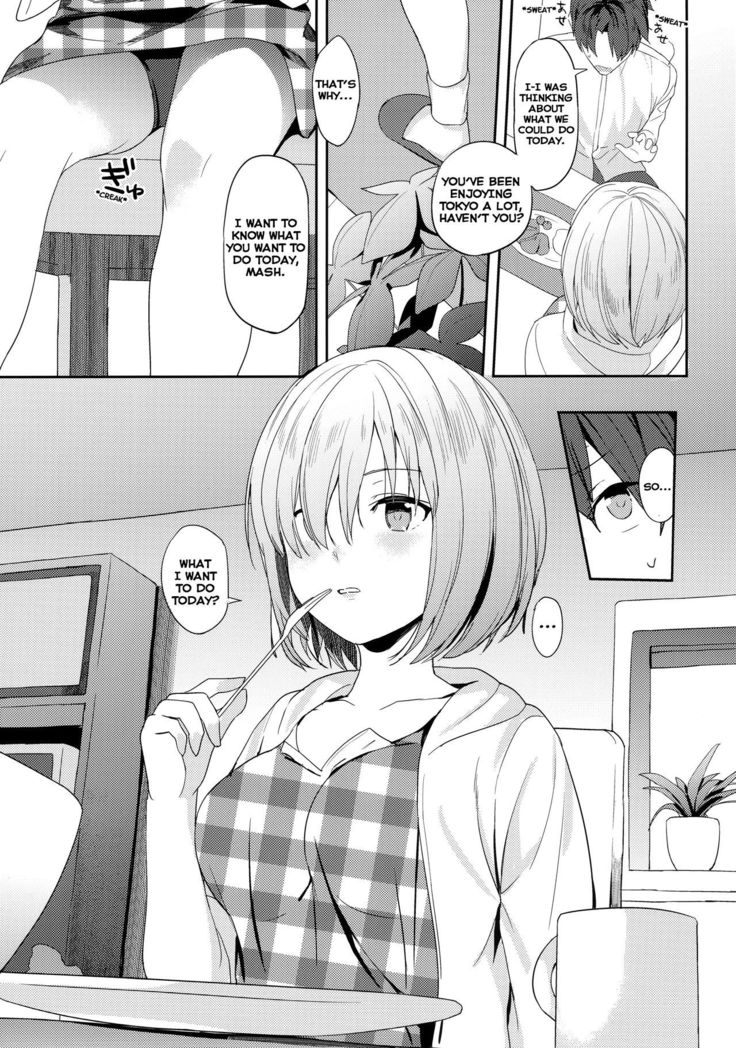 Mash wa Senpai ni Chikazukitai! | Mash Wants to Be Intimate With Senpai!