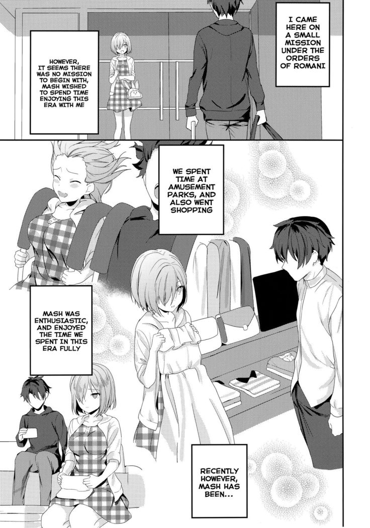Mash wa Senpai ni Chikazukitai! | Mash Wants to Be Intimate With Senpai!