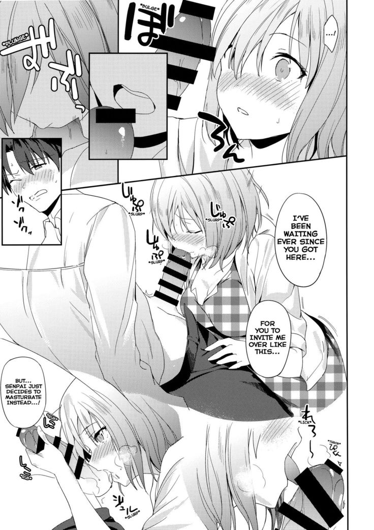 Mash wa Senpai ni Chikazukitai! | Mash Wants to Be Intimate With Senpai!