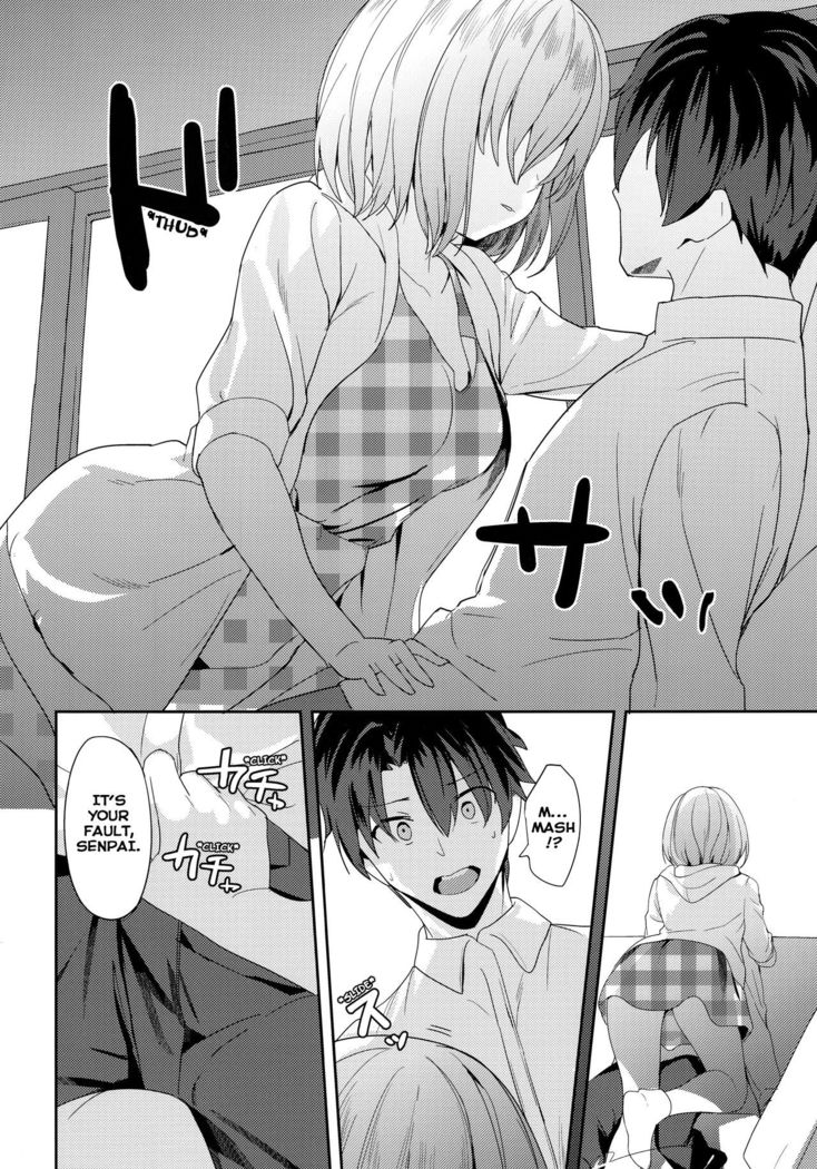 Mash wa Senpai ni Chikazukitai! | Mash Wants to Be Intimate With Senpai!