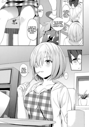 Mash wa Senpai ni Chikazukitai! | Mash Wants to Be Intimate With Senpai! - Page 9
