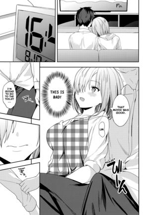 Mash wa Senpai ni Chikazukitai! | Mash Wants to Be Intimate With Senpai! - Page 11