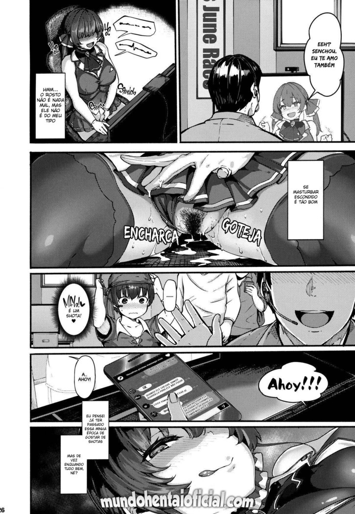 Kimi-tachii Senchou to Off-pako Shitain desu kaa | Meninos! Vocês querem fazer sexo offline com a Senchou?