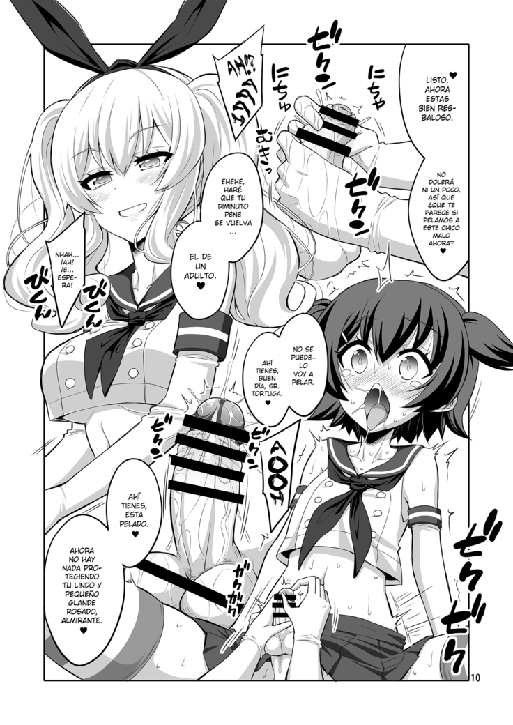 Futanari Kashima ni Mesu Choukyou sarechatta Teitoku-san