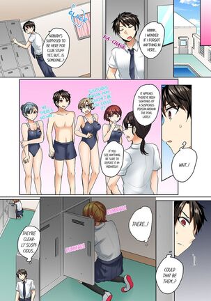 Mizugi ga Zurete... Haitteru! ~Porori ja Sumanai Danjo Kongou Synchro-bu~ 3 - My Swimsuit Slipped... And it went in!? A Mixed Synchronized Swimming Club with More Than Just Nip Slips in Store! ~ 3 - Page 13