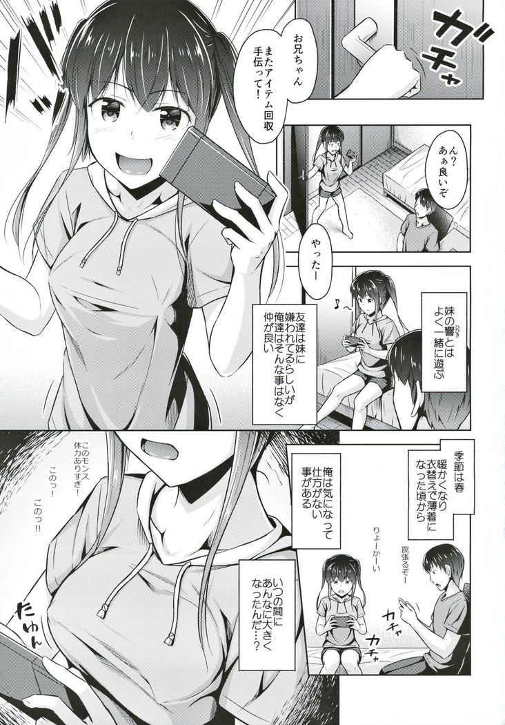 Saikin Imouto no Oppai ga Kininatte Shikataganai