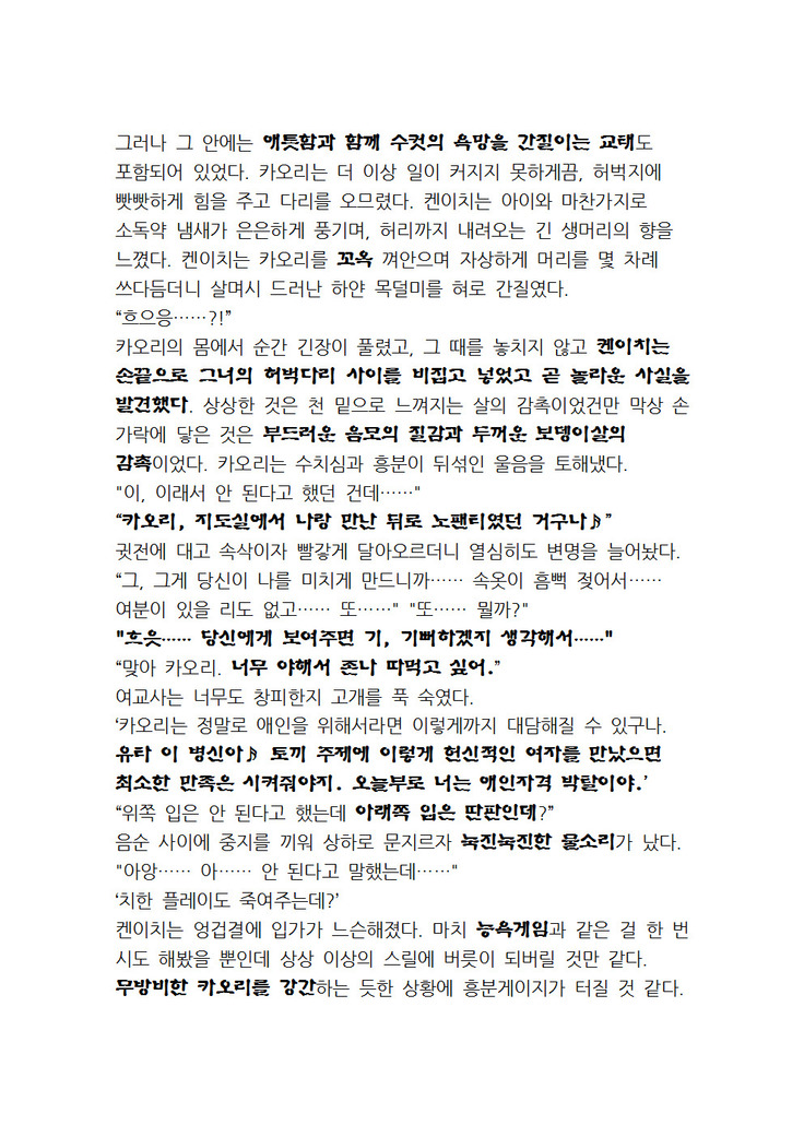 최면개조 소설