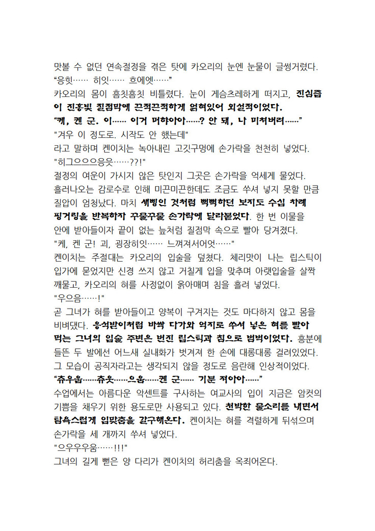 최면개조 소설