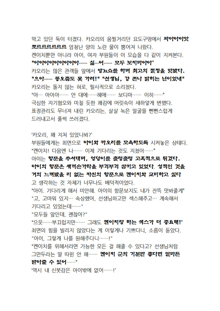 최면개조 소설