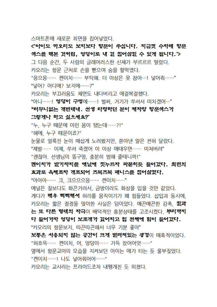 최면개조 소설