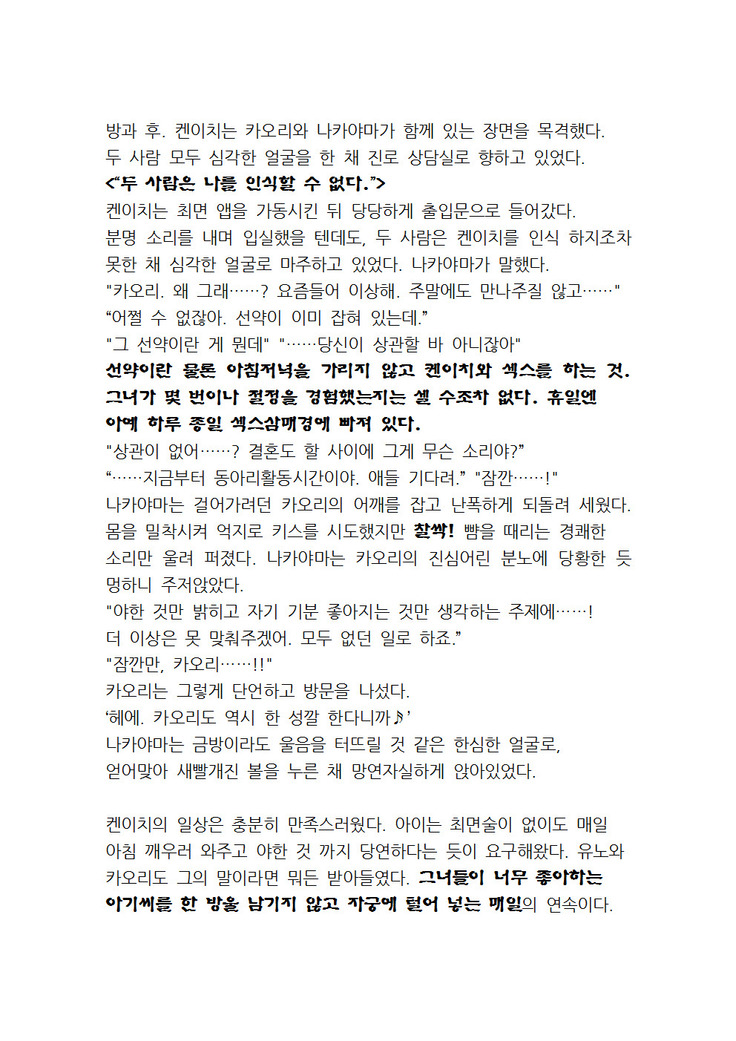 최면개조 소설