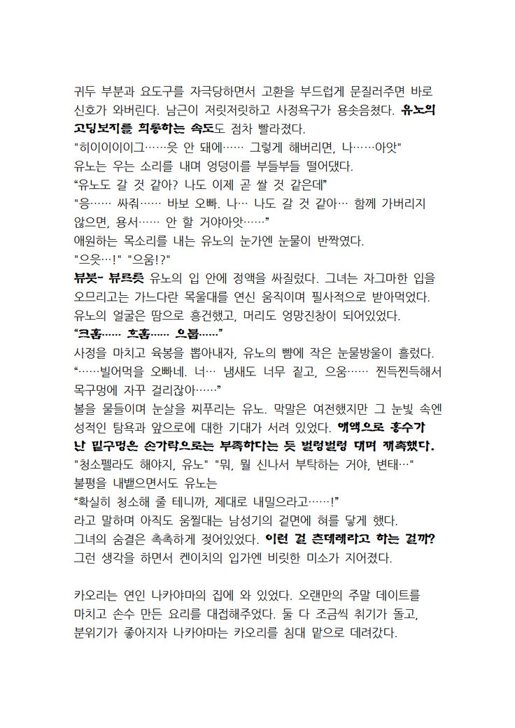 최면개조 소설