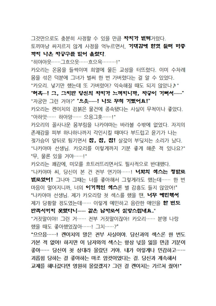 최면개조 소설