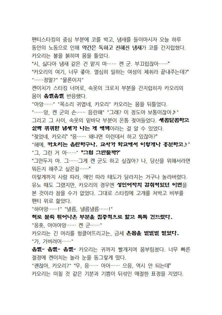 최면개조 소설