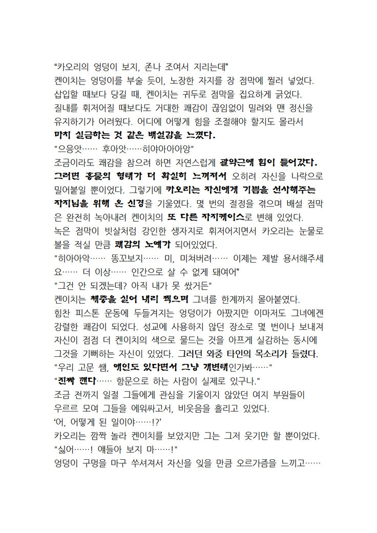 최면개조 소설