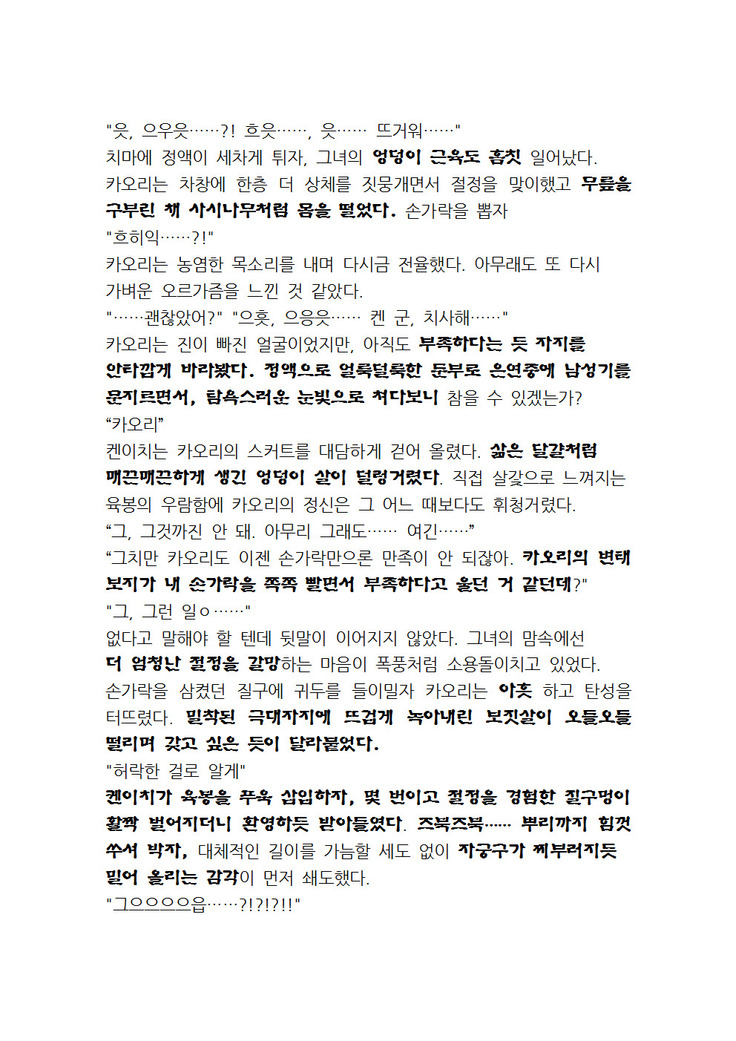 최면개조 소설