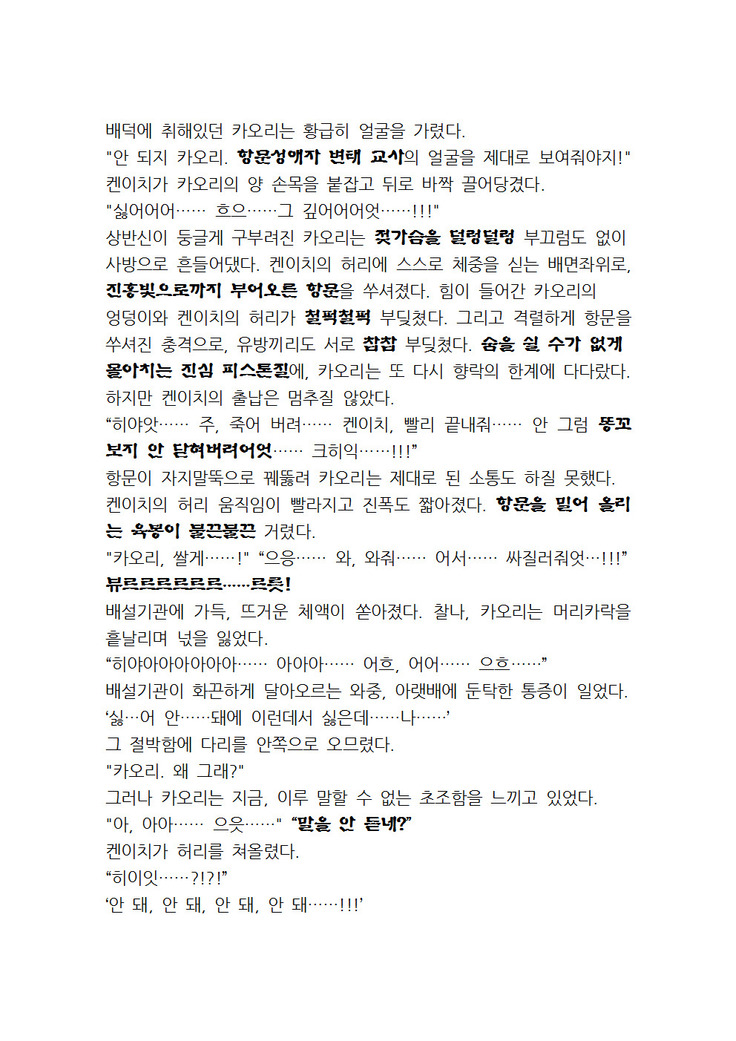 최면개조 소설