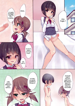 Sex Practice with my Futanari Best Friend Page #5