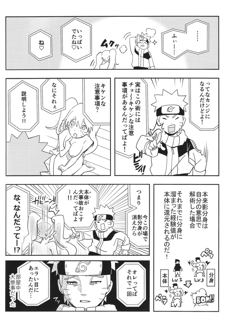 Kage Bunshin ××××-tte Shitteru!?
