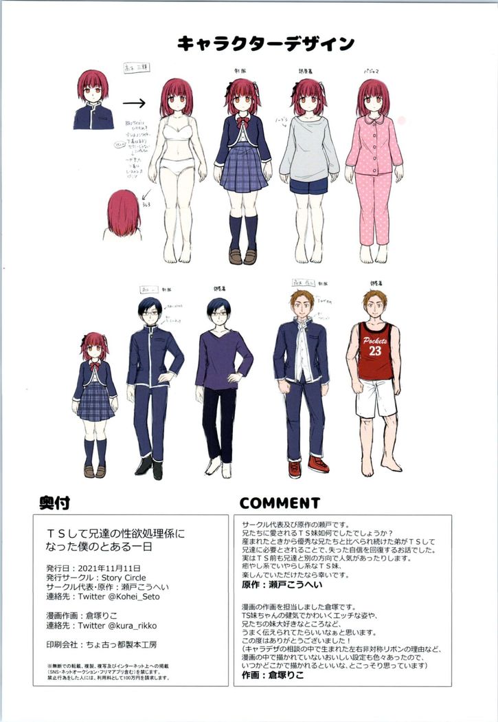 TS Shite Onitatchi no Seiyokushori Kakari ni natta tachi no toaru Ichinichi