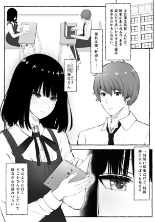 文芸部女子と溶けるように…