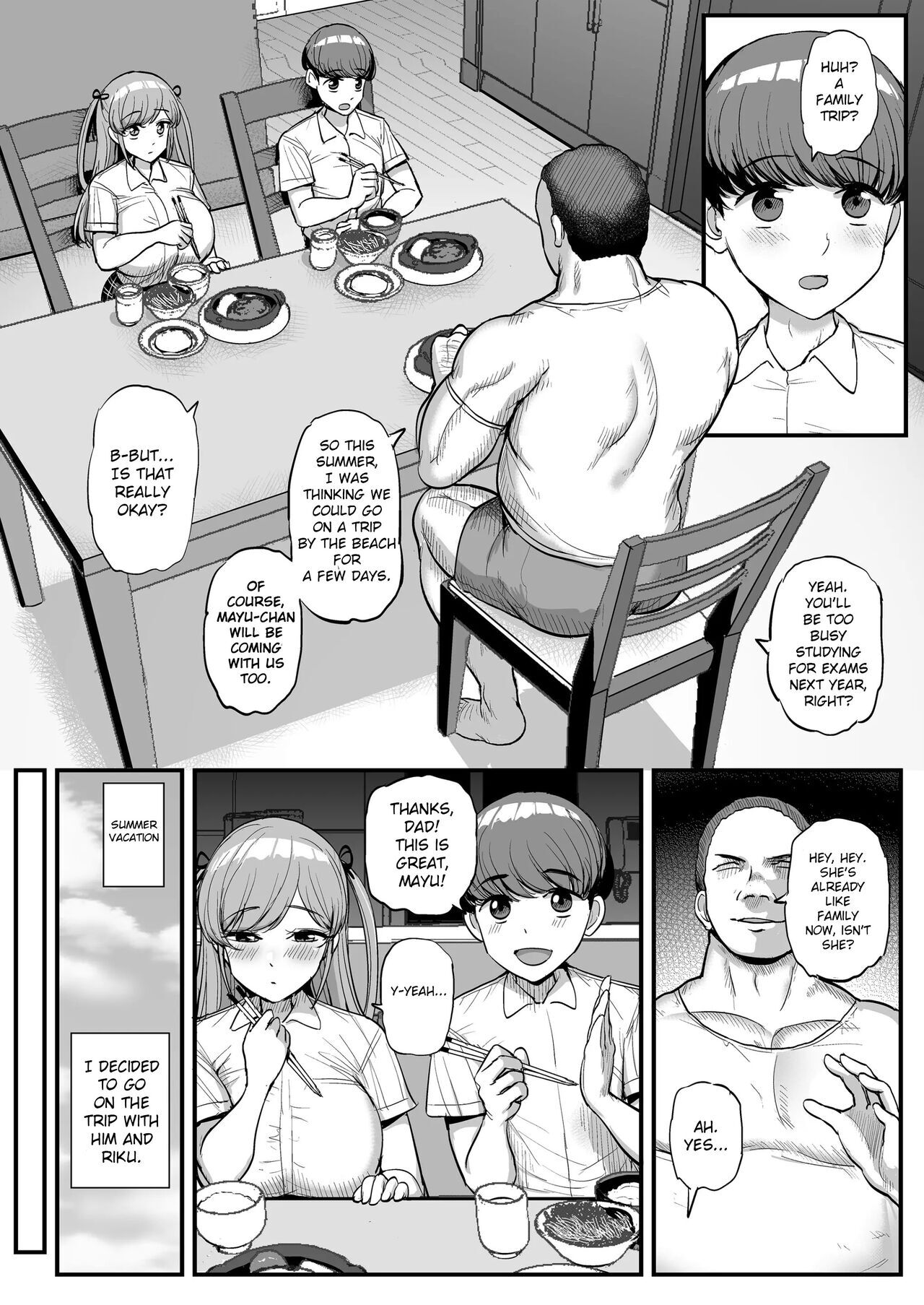 Read Minimum Kanojo wa Oyaji no Seidorei - My Petite Girlfriend Is My Dads  Sex Slave ~Family Trip Chapter~ online for free | Doujin.sexy