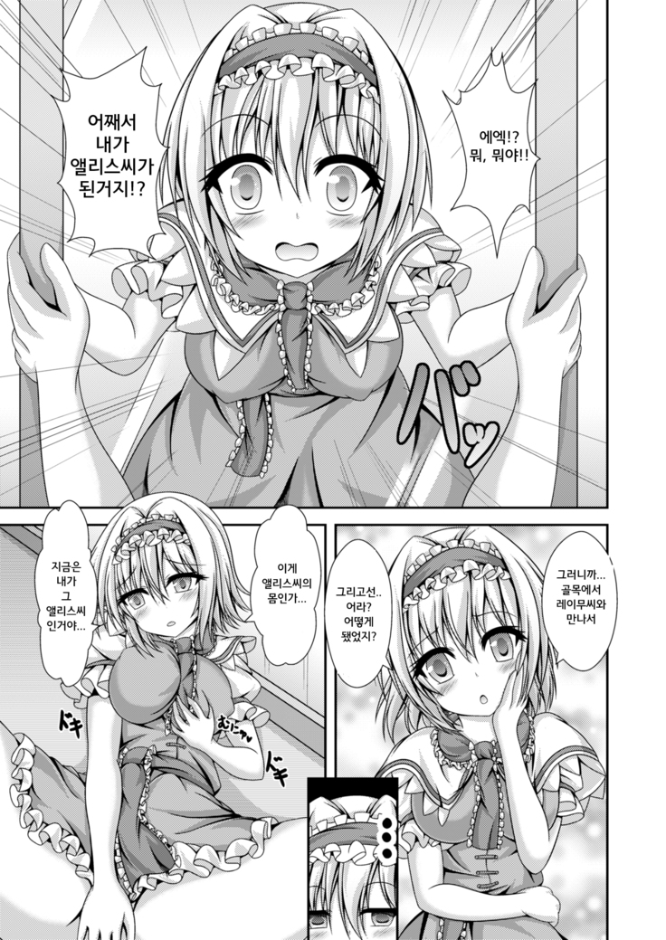 Reimu to Alice ni Hyoui Tensei