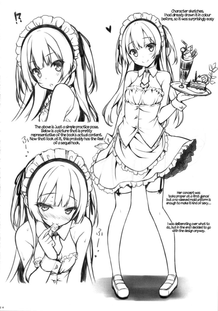 Ginpatsu + Maid  Hatsutaiken ÷ Ecchi = Daisuki!  {Hennojin}