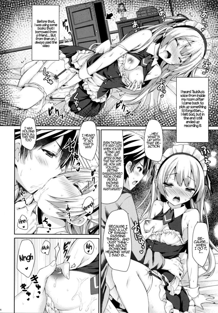 Ginpatsu + Maid  Hatsutaiken ÷ Ecchi = Daisuki!  {Hennojin}