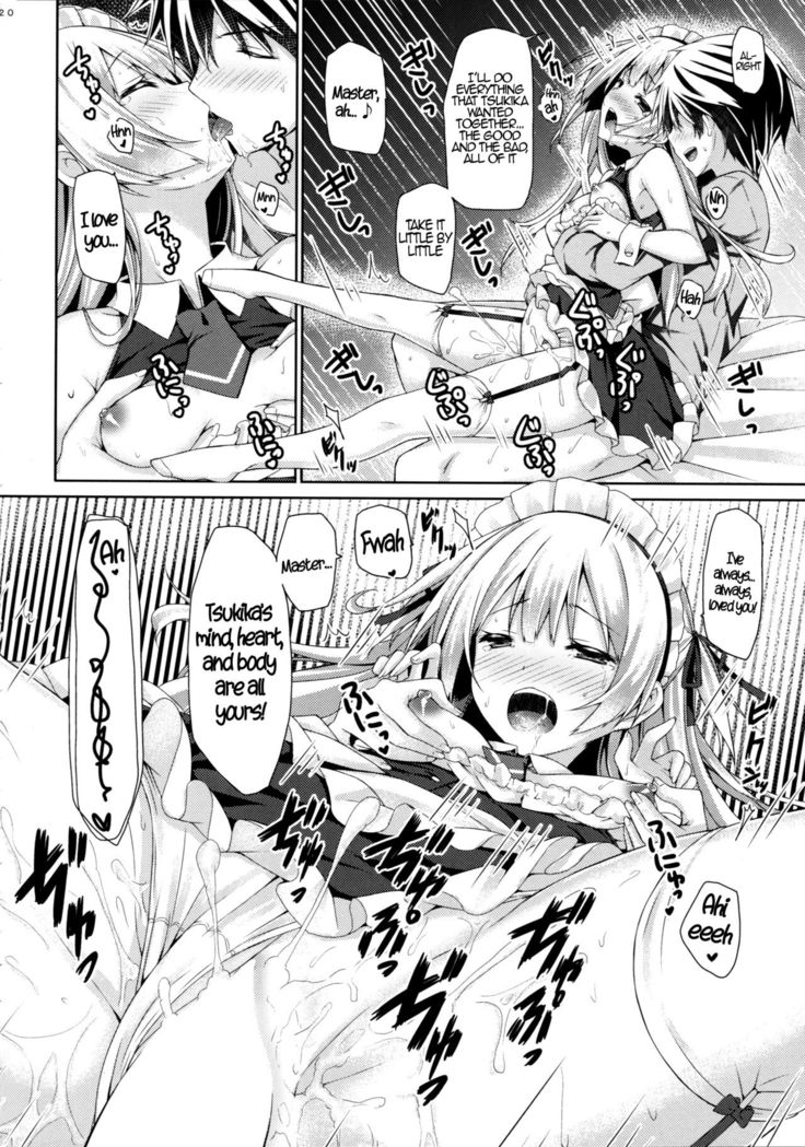 Ginpatsu + Maid  Hatsutaiken ÷ Ecchi = Daisuki!  {Hennojin}