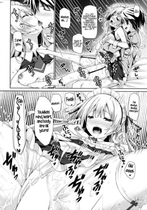 Ginpatsu + Maid  Hatsutaiken ÷ Ecchi = Daisuki!  {Hennojin} Page #19