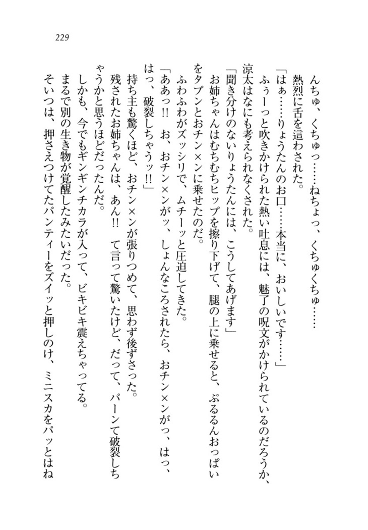 お姉ちゃんが食べちゃうぞ　がお！