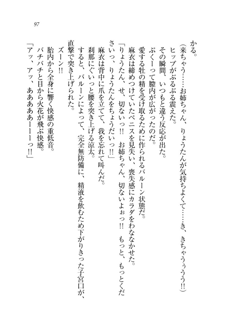 お姉ちゃんが食べちゃうぞ　がお！