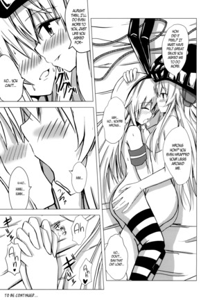 Kuubo Wo-Kyuu-chan no Shimakaze Yuri Dorei Choukyou ~Kairaku Choukyou Hen~ | Standard Carrier Wo-Class Shimakaze's Yuri Slave Training ~Pleasure Training~ Page #20