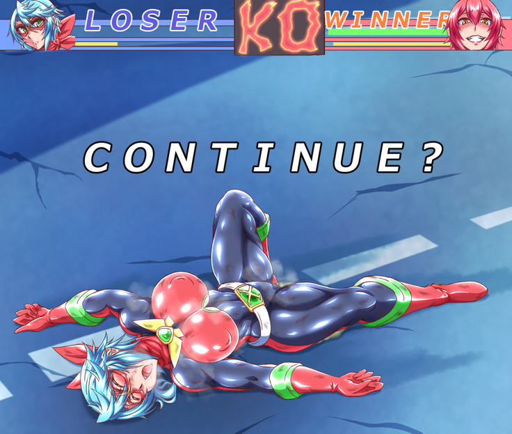 Justice Heroine Defeat Collection 5