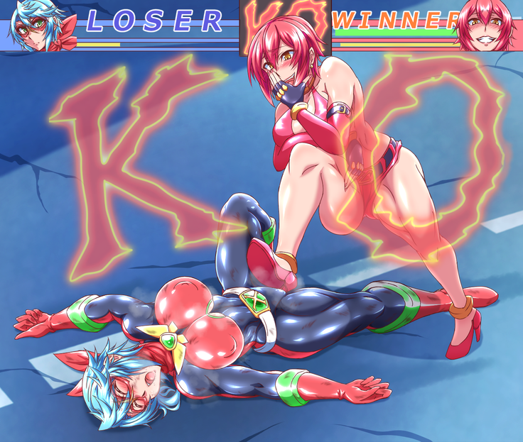Justice Heroine Defeat Collection 5