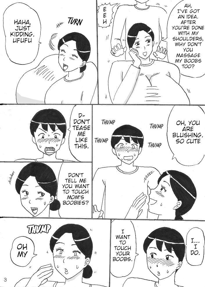 Mama ni Oppai Massage