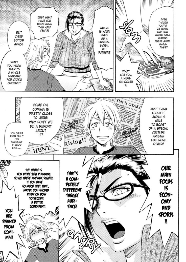Bijin Henshuu-chou no Himitsu | Beautiful Editor-in-Chief's Secret Ch. 1-7
