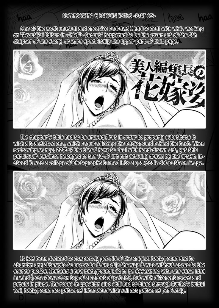 Bijin Henshuu-chou no Himitsu | Beautiful Editor-in-Chief's Secret Ch. 1-7