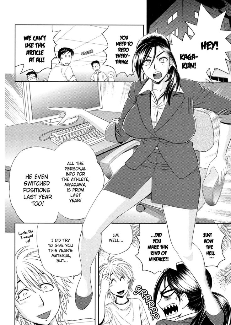 Bijin Henshuu-chou no Himitsu | Beautiful Editor-in-Chief's Secret Ch. 1-7